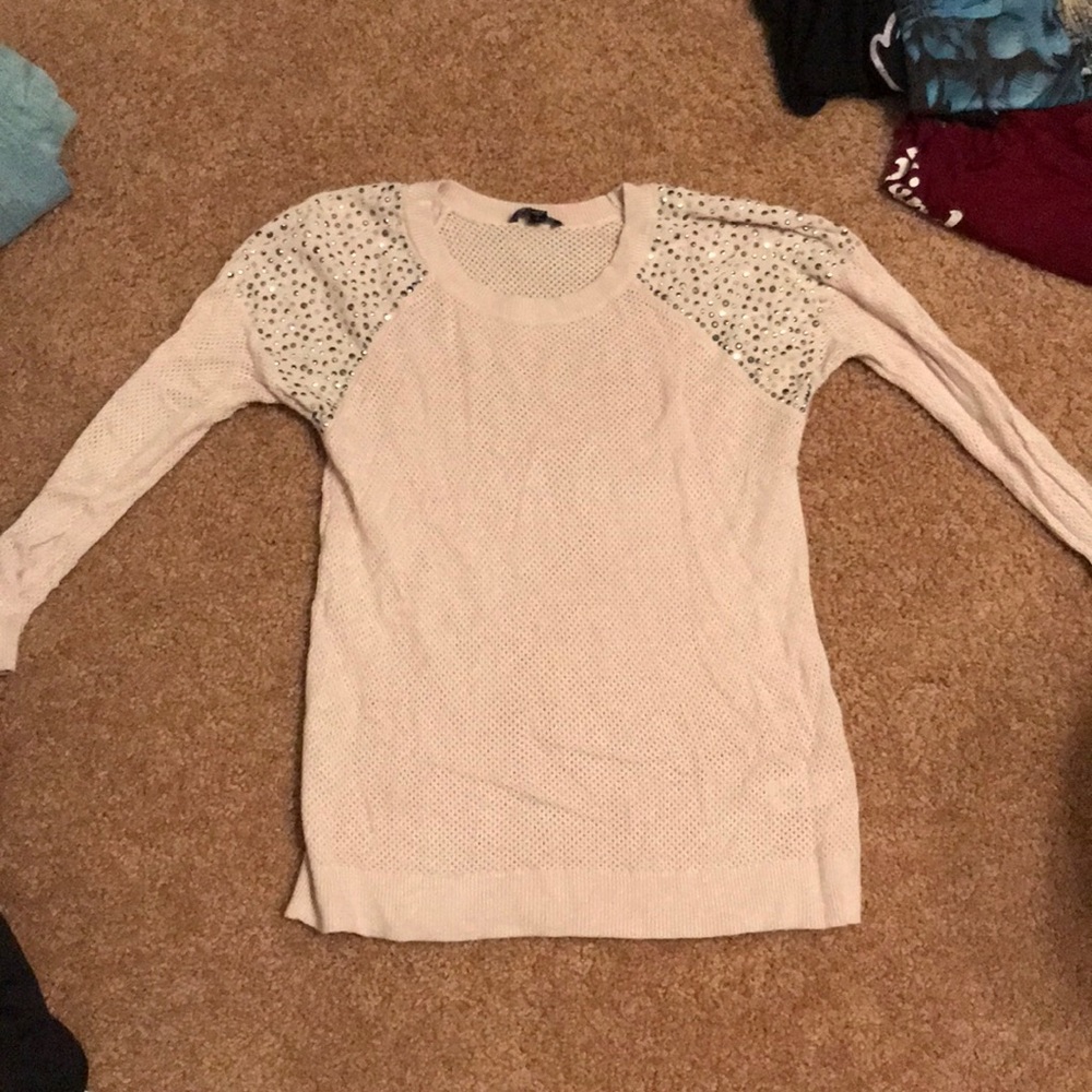 Express studded sweater